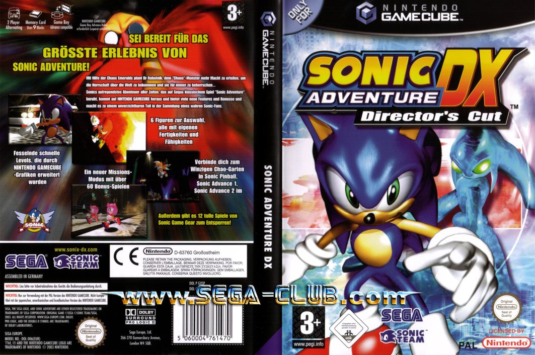 Sonic adventure dx director